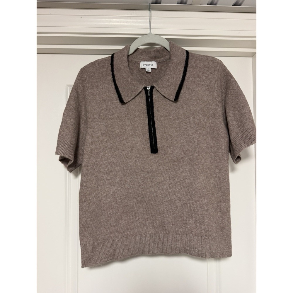 Evereve, Celine Pullover in a caribou-and-black colorway, Women's Size Medium
